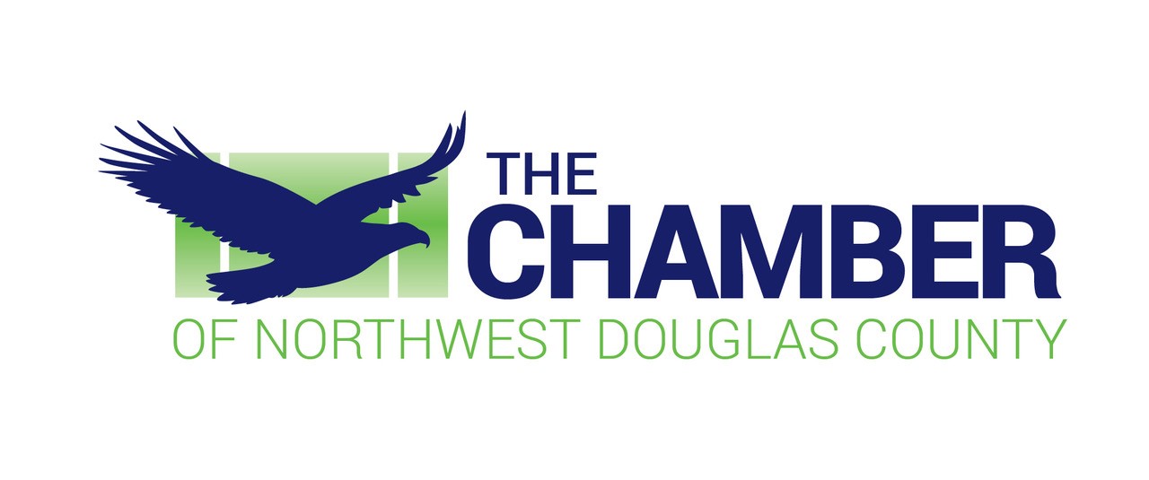 chamber of commerce northwest douglas county, highlands ranch, CO logo